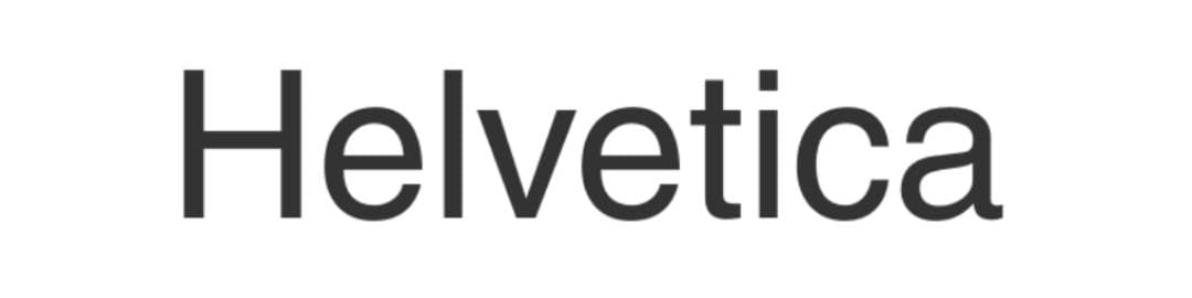 fuentes para logos Helveti