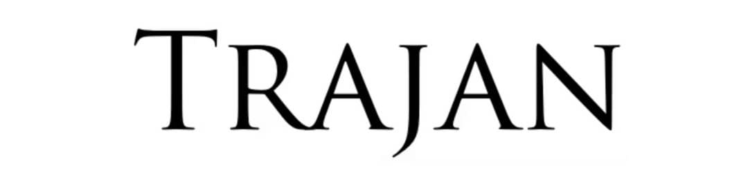 tipografias para logos gratis Trajan